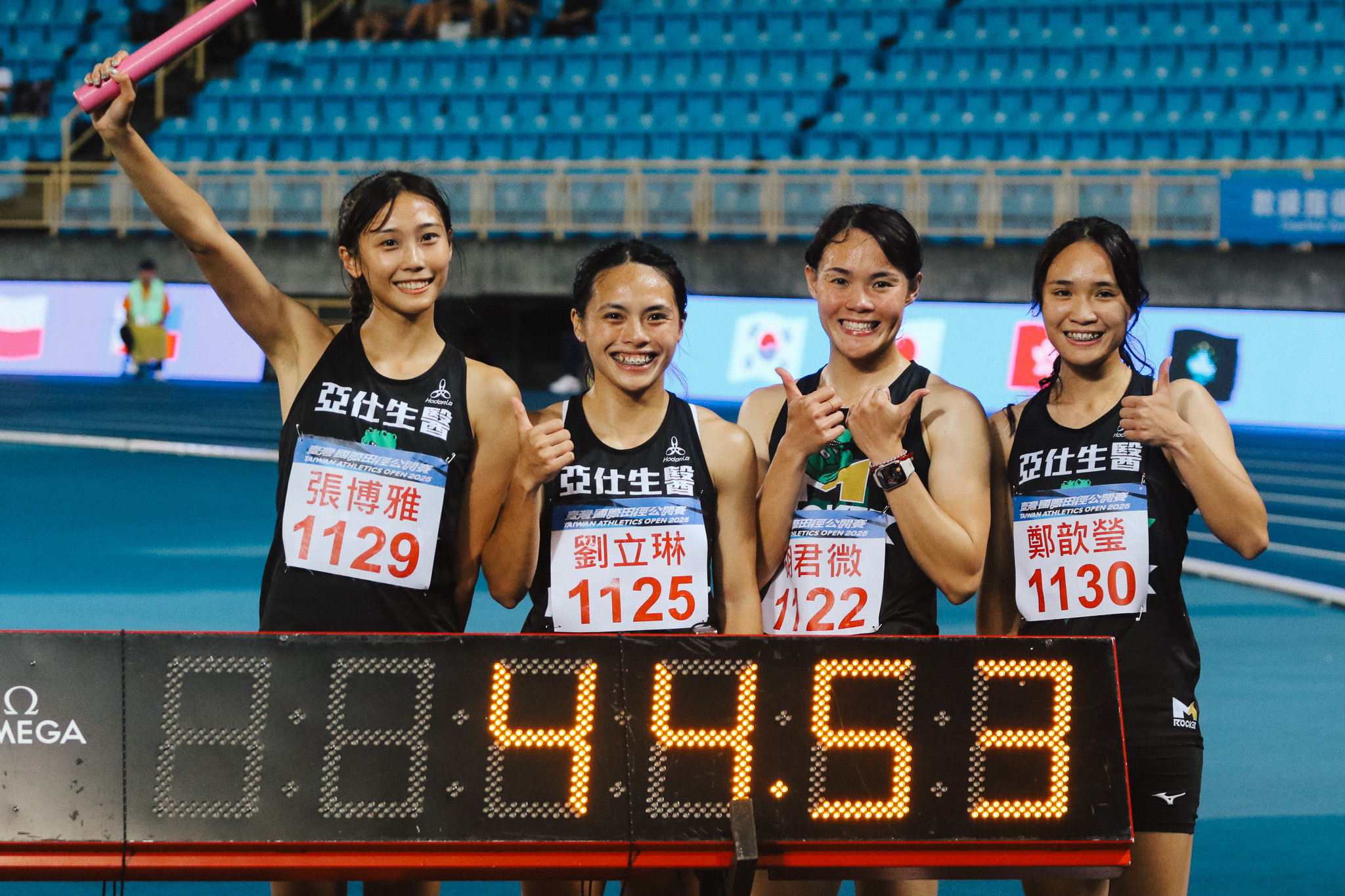 紀錄】從預賽失落到接力封神－臺灣女將4×100 公尺接力破全國紀錄的這