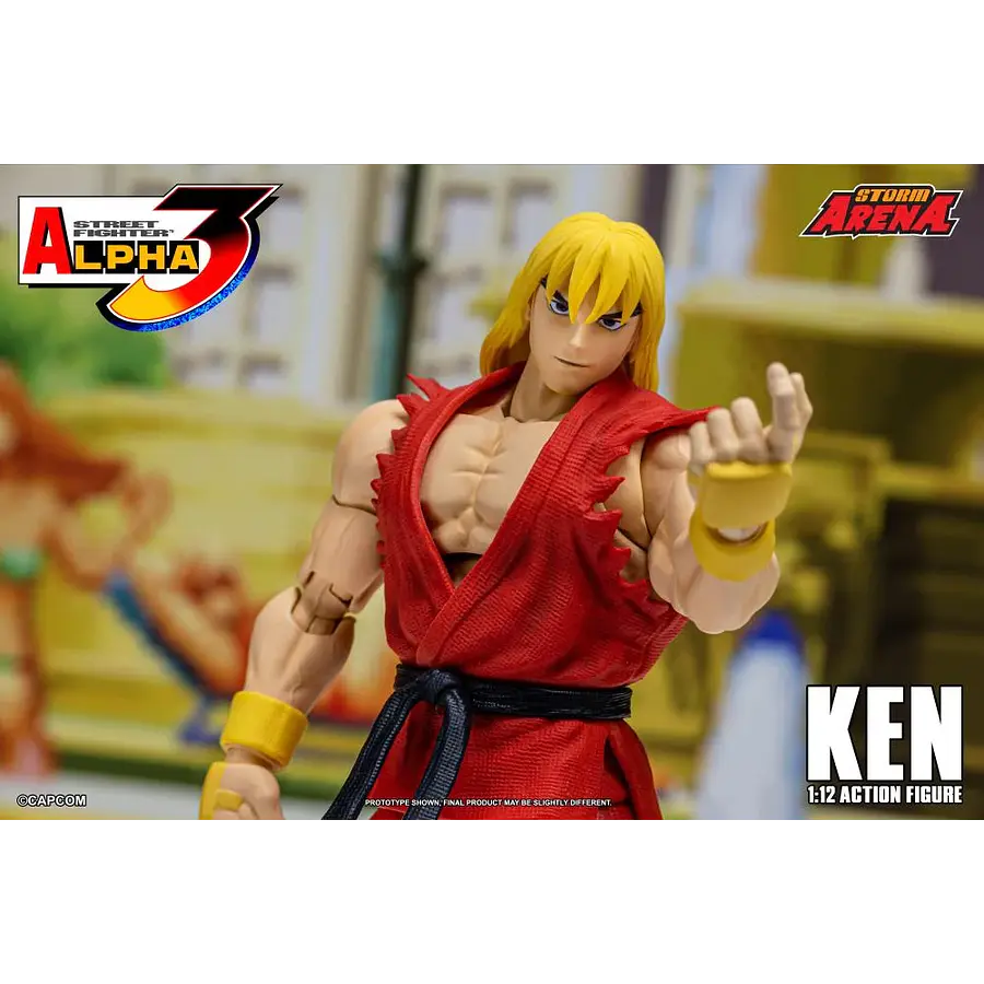 Preventa Abierta] Street Fighter Alpha 3 Storm Arena Ken 1/ | Avso