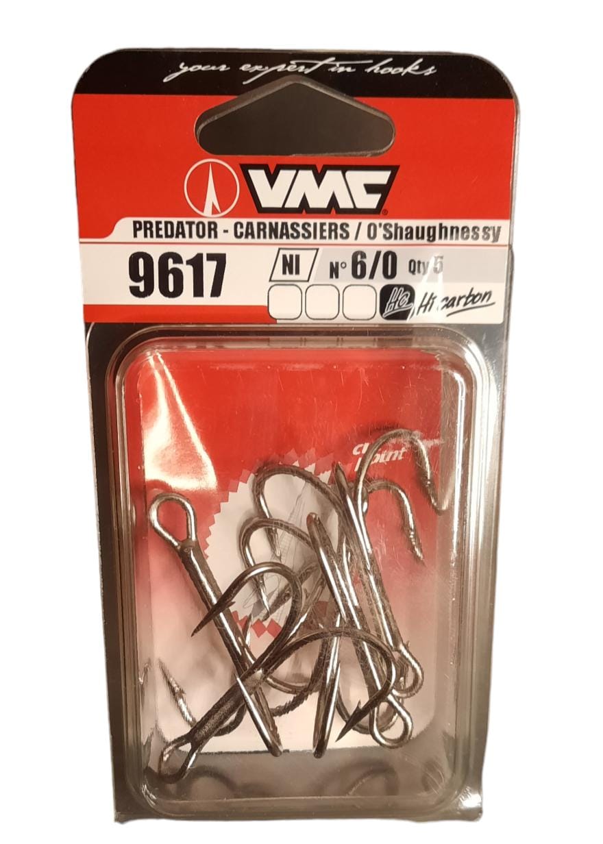 Anzuelo VMC 9617 NI N°6 (5 unid)