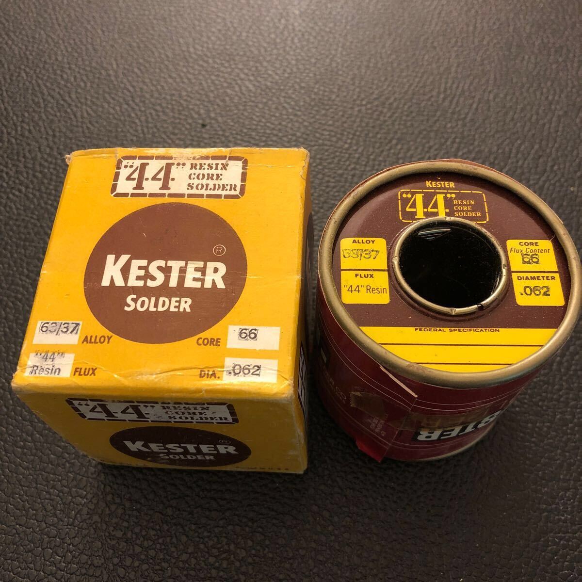 未使用デッドストック1960年代KESTER44メタル缶1巻 未使用デッド