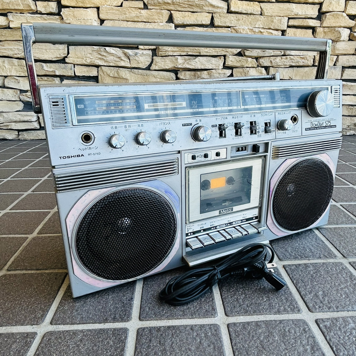 TOSHIBA RT-9990SM ラジオ・カセットプレーヤー TOSHIBA 東芝 RT