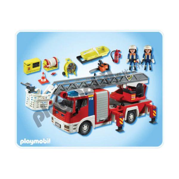 Playmobil(プレイモービル) レスキューはしご消防車2 3182 /【Buyee