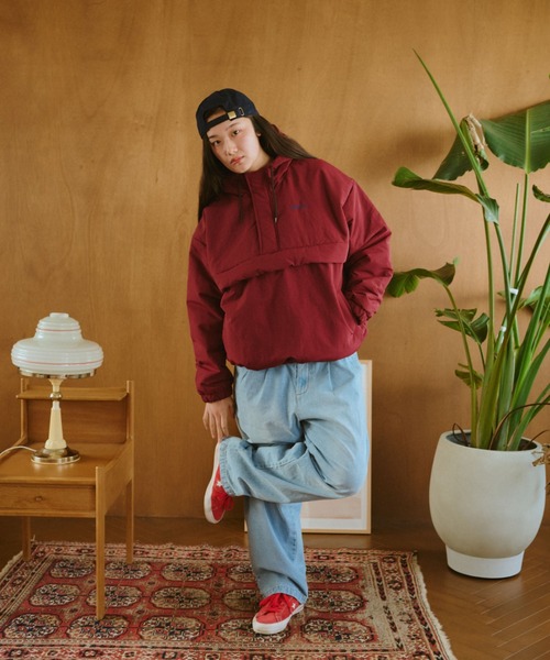 BROKEN BASE | パデッドナイロンテックアノラック - Buyee, an Online