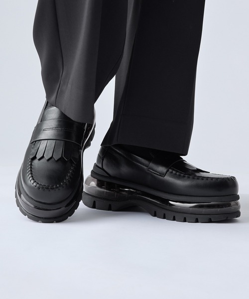 CLEL | 【CLEL】Air Cushion High Sole Loafers/Derby Shoes / エアー