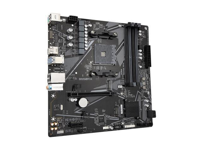 Gigabyte B550M K Micro ATX AM4 Motherboard (B550M K) - PCPartPicker