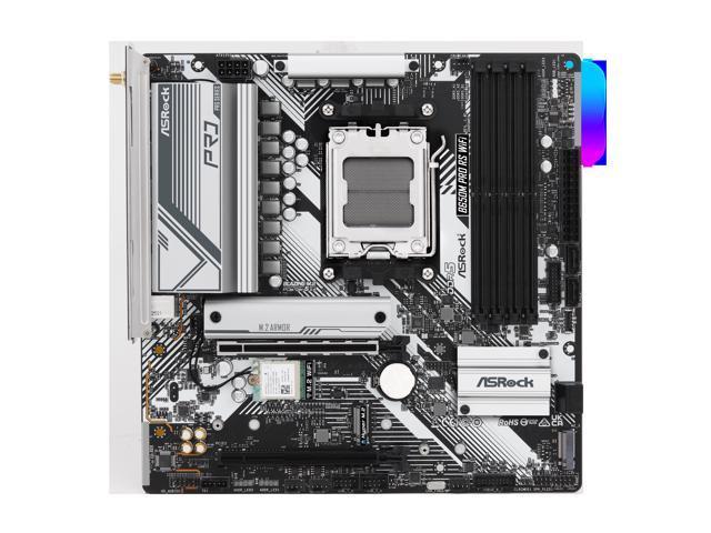 ASRock B650M Pro RS WiFi Micro ATX AM5 Motherboard (B650M Pro RS