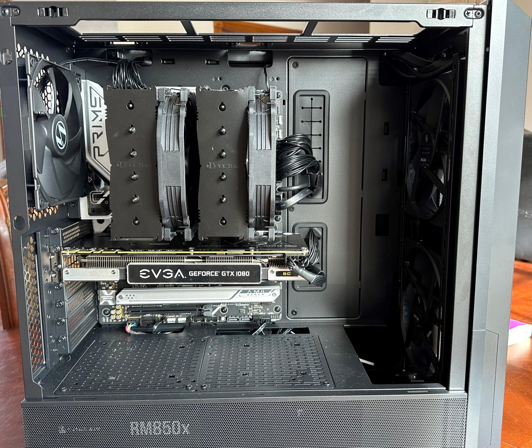 Mid Range DDR5 Build with Repurposed GTX1080 in New Lian Li