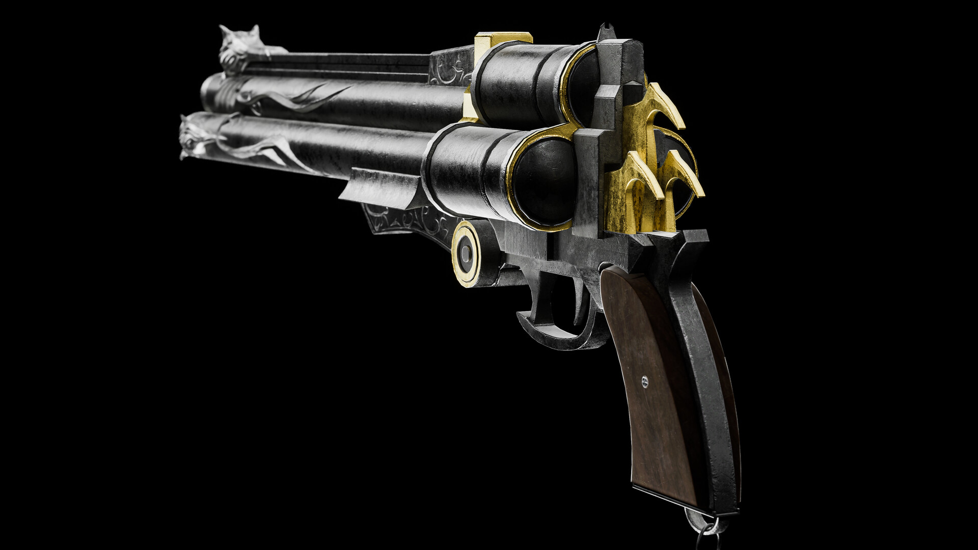 ArtStation - Cerberus Gun (Final Fantasy VII)