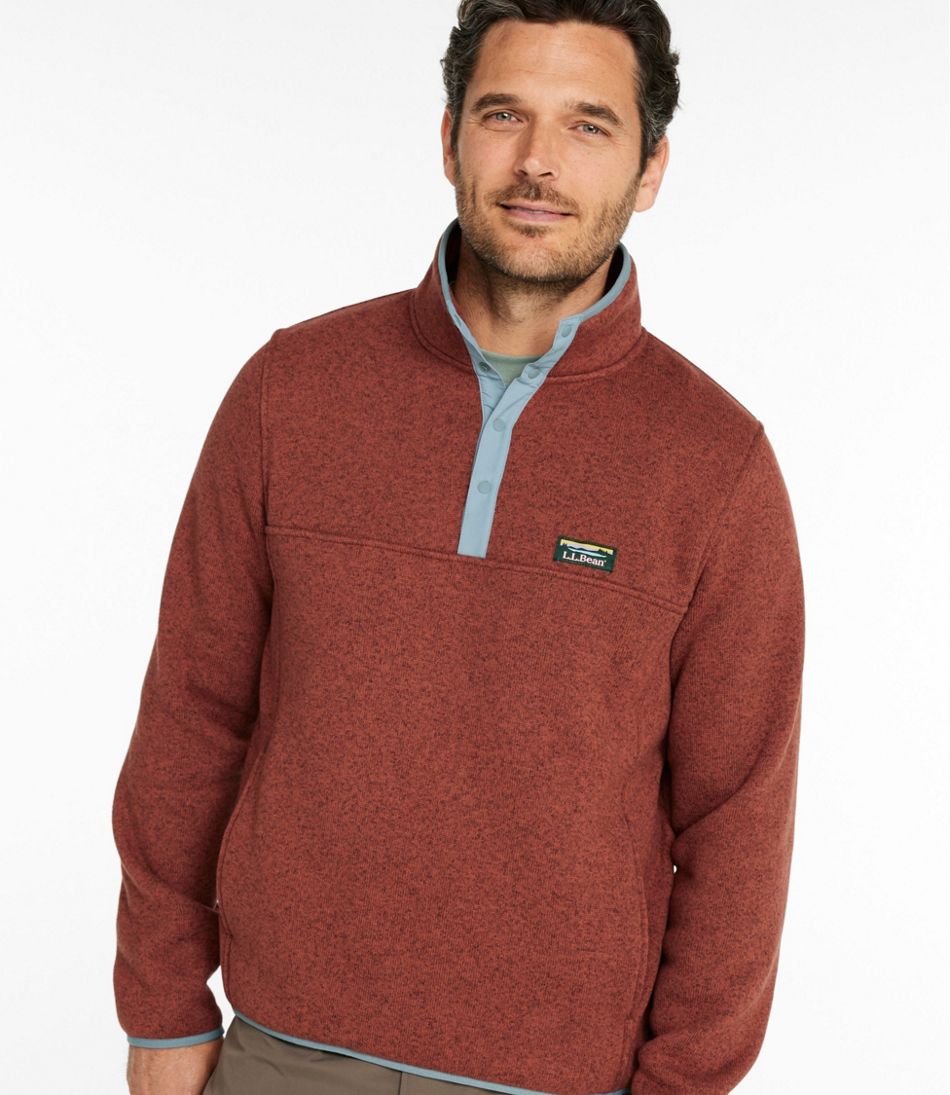 Men's L.L.Bean Sweater Fleece Pullover