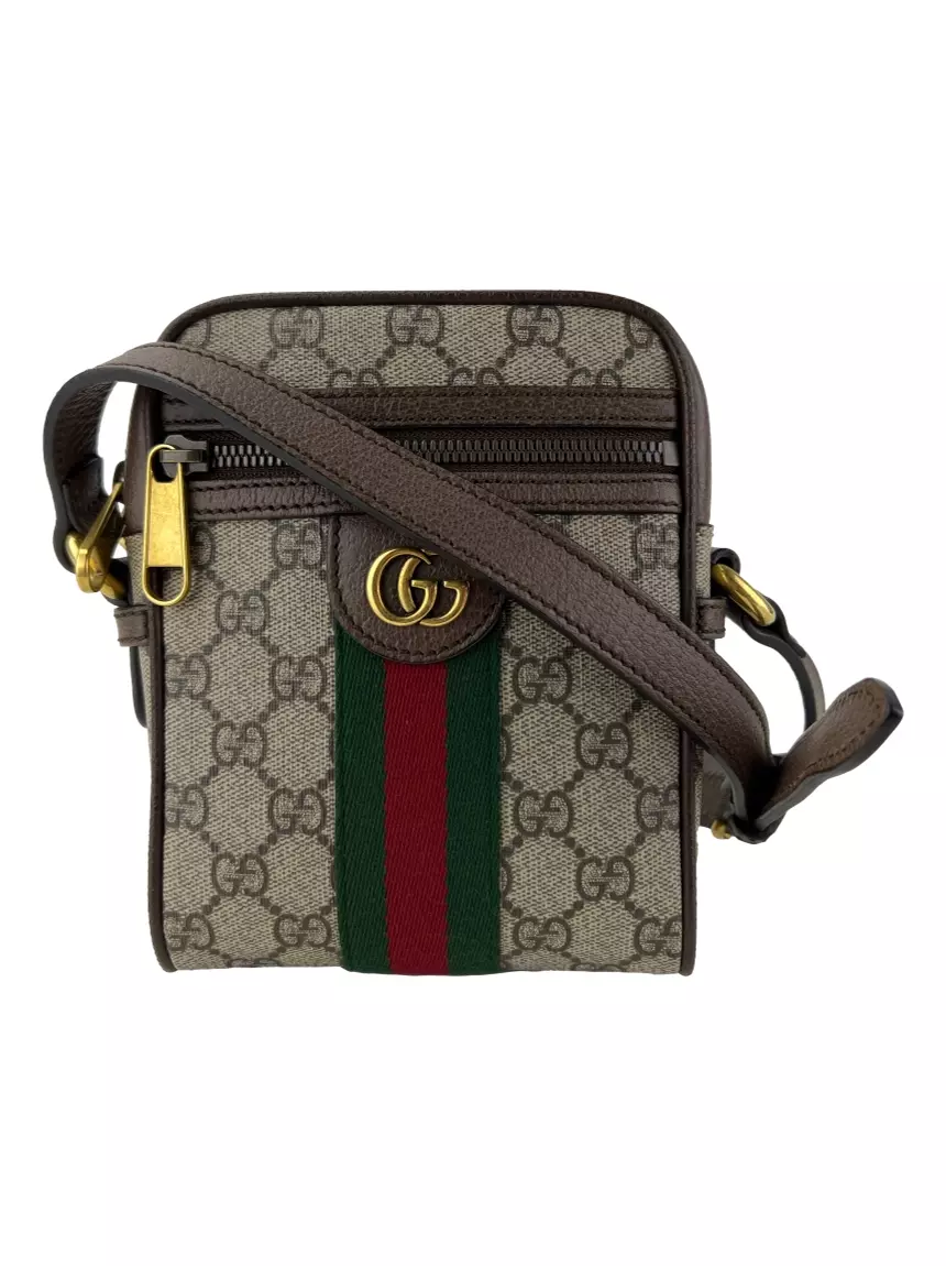 Bolsa com Alça Gucci Ophidia Mini Monograma GG - BILI24 Original