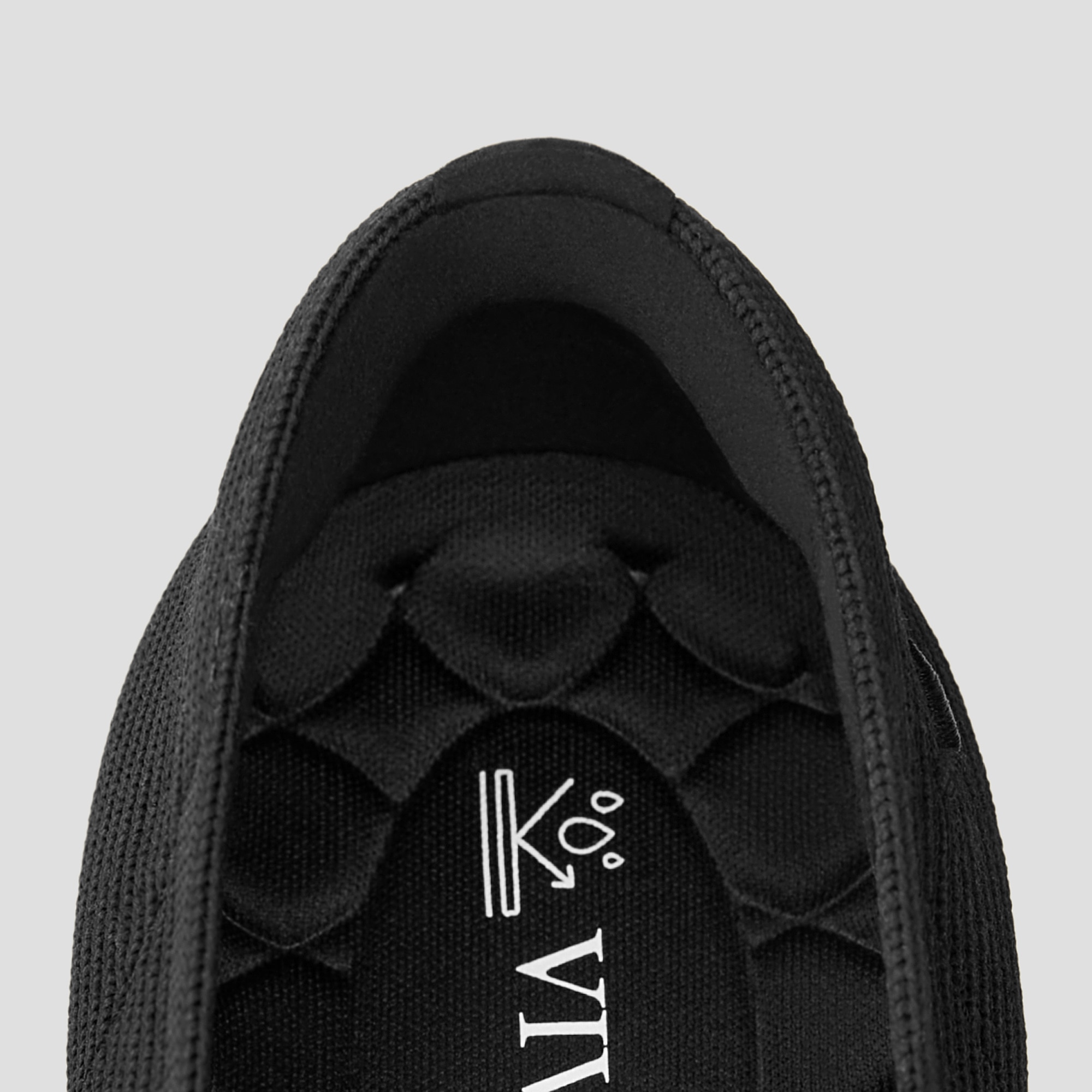 Lightweight Square-Toe V-Cut Flats (Margot™ Walker), BLACK WATER