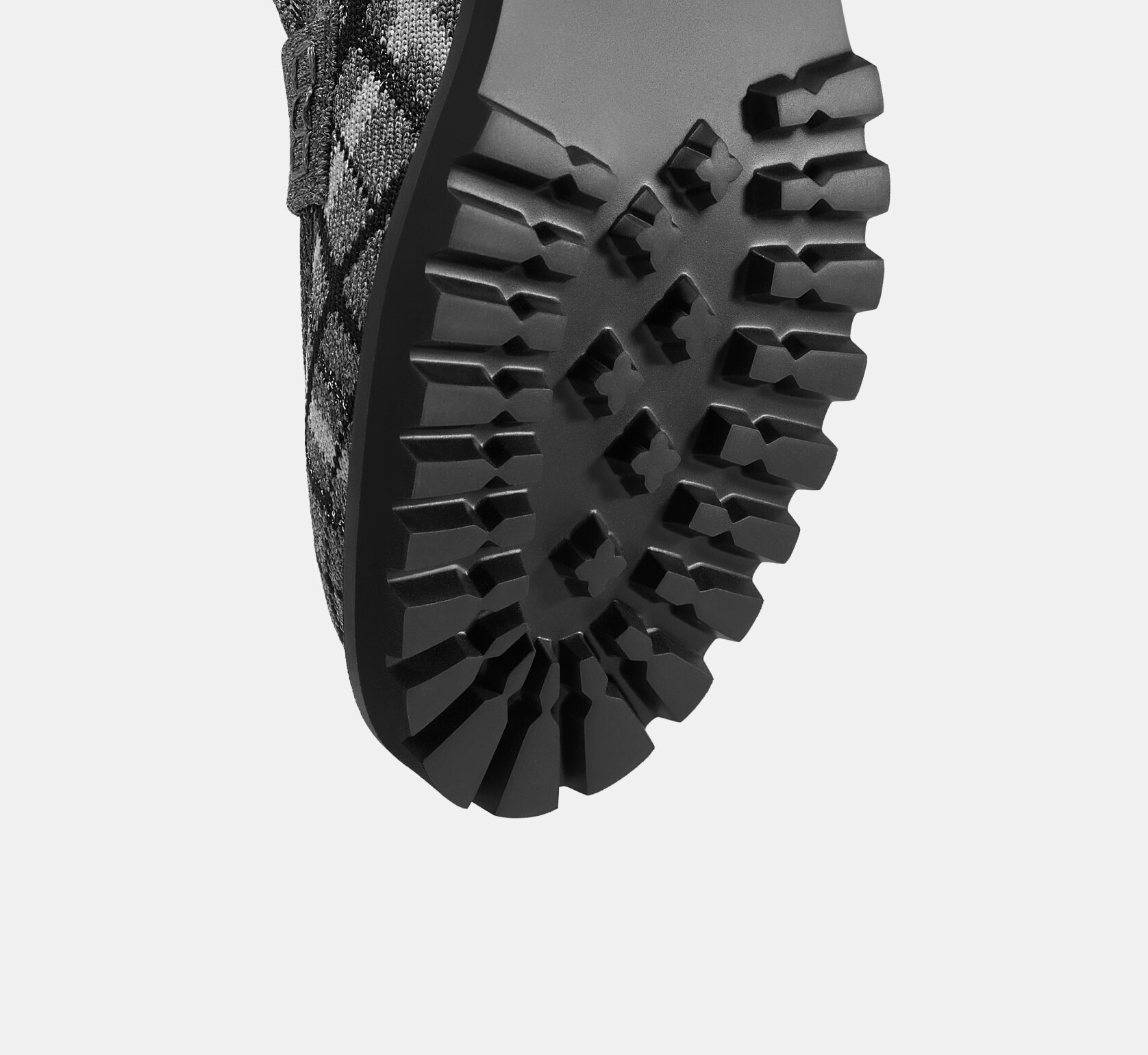 Francesca] アーモンドトゥ プラットフォーム トラックソール