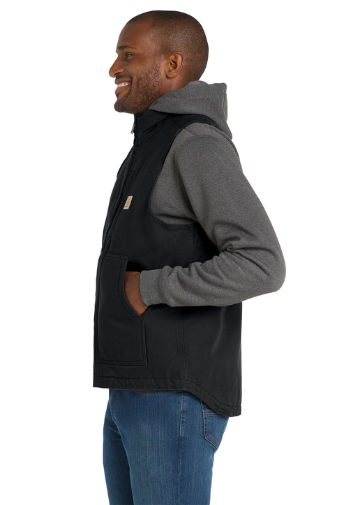 Carhartt Sherpa-Lined Mock Neck Vest | Product | SanMar