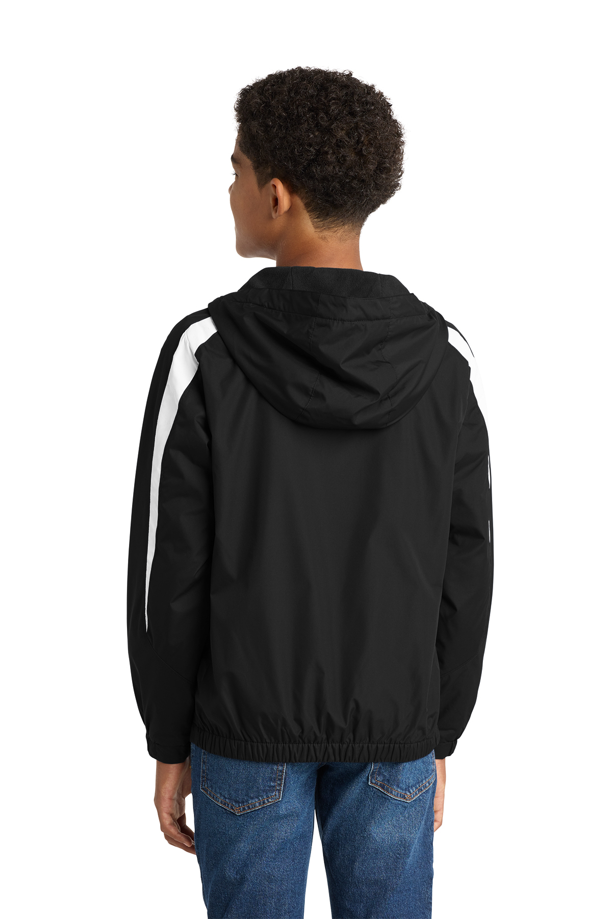 Sport-Tek Youth Fleece-Lined Colorblock Jacket | Product | Sport-Tek
