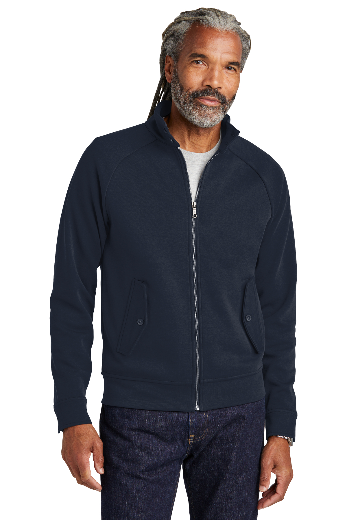 Brooks Brothers Double-Knit Full-Zip | Product | Company Casuals