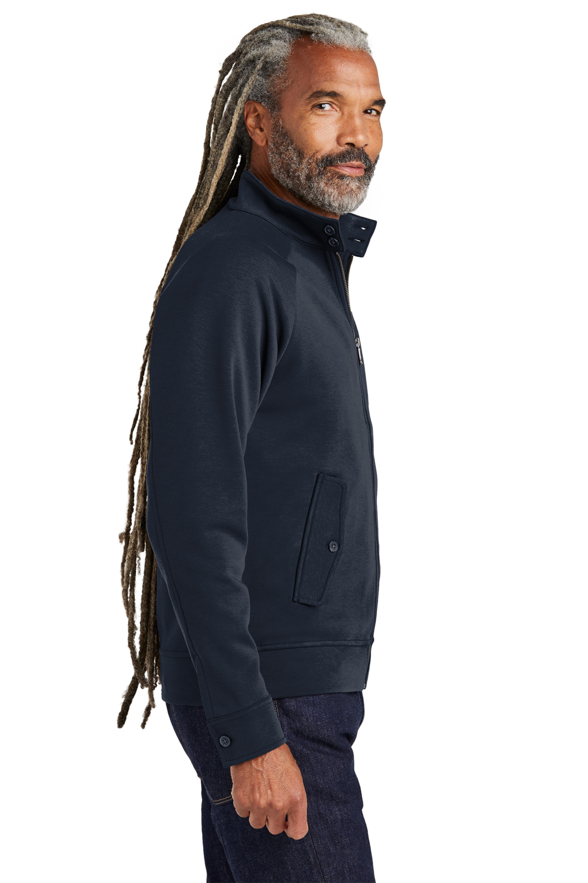 Brooks Brothers Double-Knit Full-Zip | Product | Company Casuals