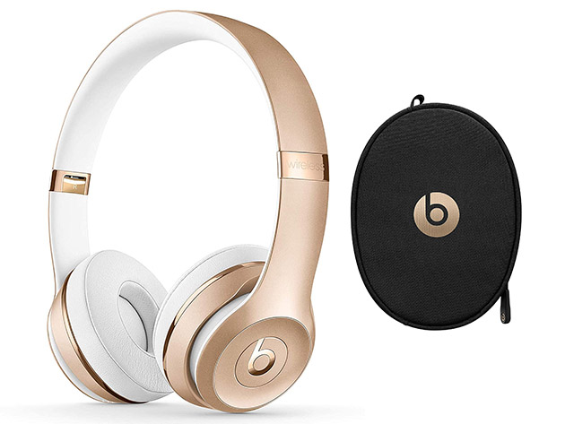 Beats Solo3 Wireless On-Ear Headphones (Gold) | StackSocial