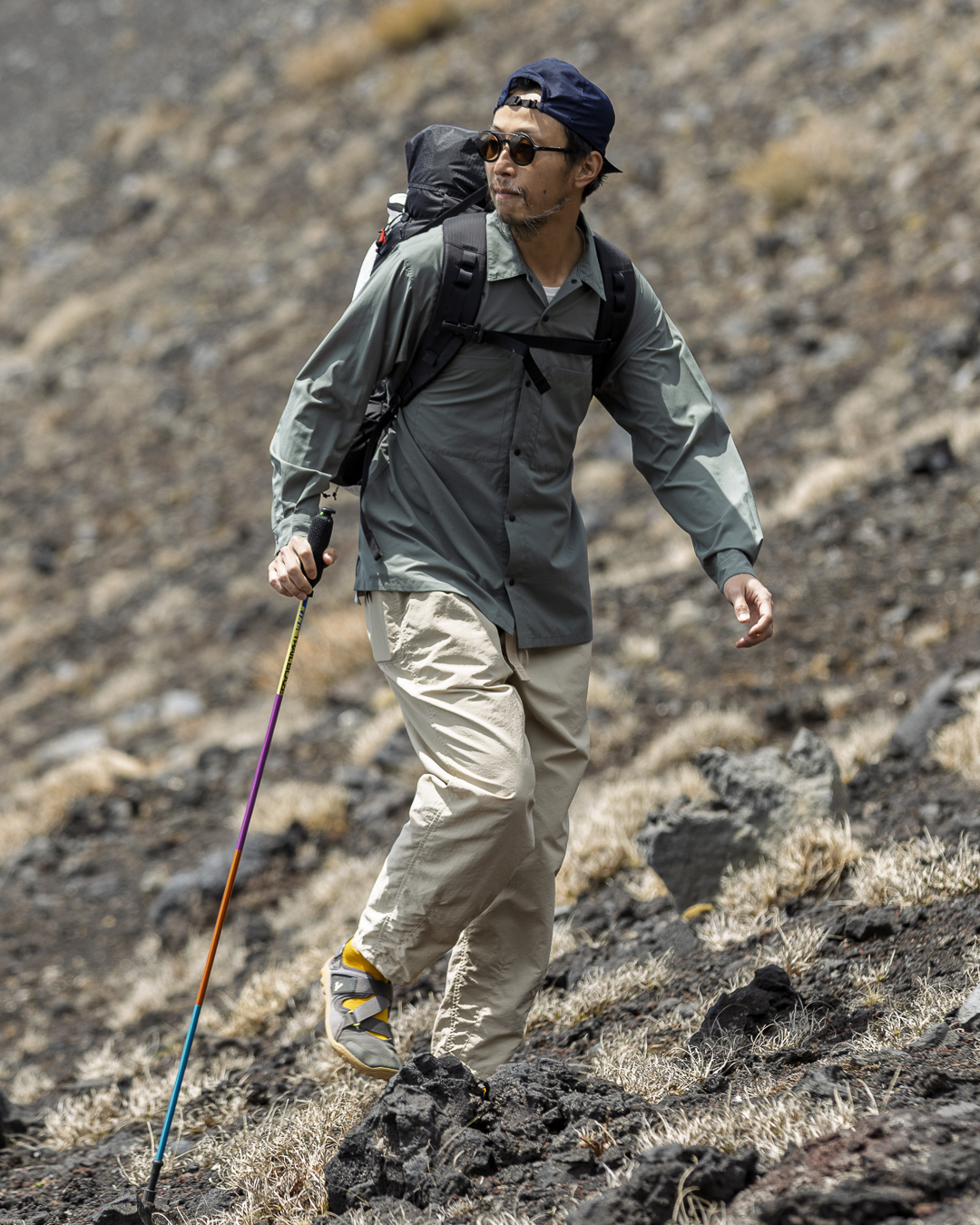 UL Big Pocket Shirt | 山と道 U.L. HIKE & BACKPACKING