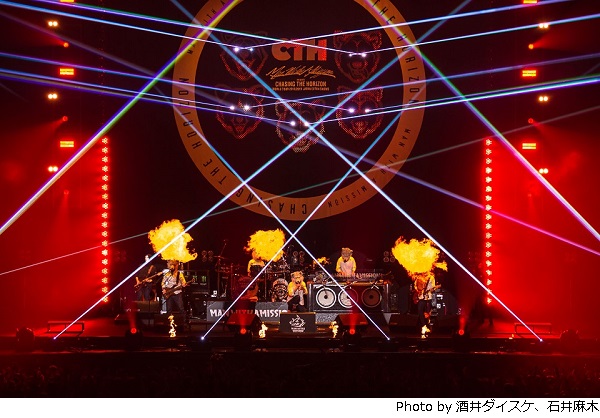 MAN WITH A MISSION、初アリーナ・ツアーで横アリ2デイズ超満員の2万