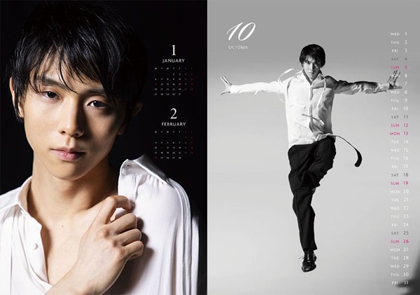 2025年版 羽生結弦 カレンダー」、中面デザイン公開 - TOWER RECORDS
