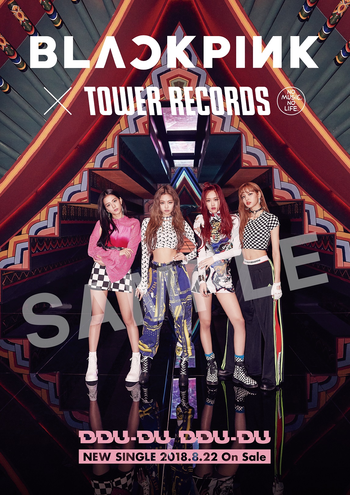 BLACKPINK × TOWER RECORDS】8/22(水)発売『DDU-DU DDU-DU』リリース