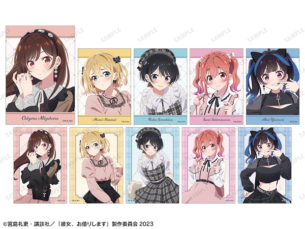 TVアニメ『彼女、お借りします』ポップアップショップ、タワレコ東名阪