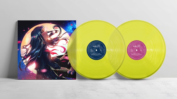 tuki. アルバム『15』アナログレコード＜カラーバイナル＞が2025年7月9