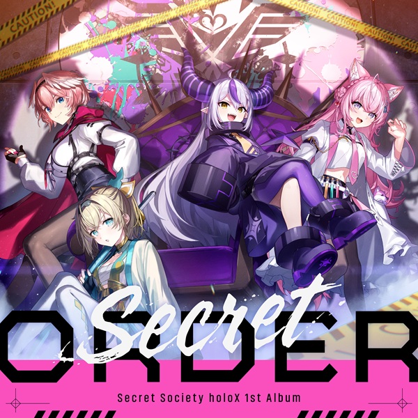 秘密結社holoX 1stアルバム『Secret ORDER』2026年4月8日発売 - TOWER
