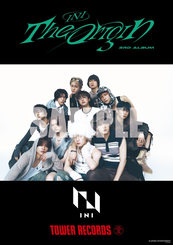 INI 3RD ALBUM『THE ORIGIN』2025年6月25日発売 - TOWER RECORDS ONLINE