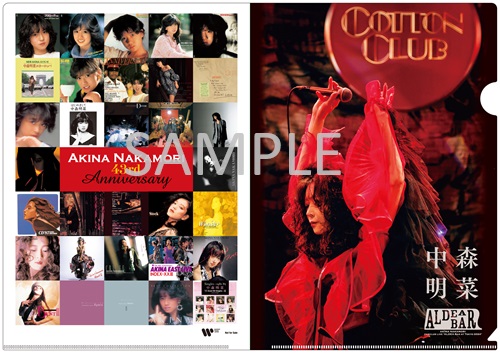 オンラインでは特典の配布を終了いたしました】中森明菜カタログ