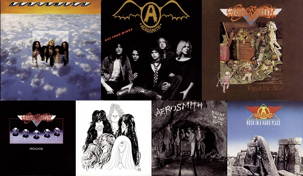 Aerosmith（エアロスミス）初期のオリジナル・アルバム7タイトルが