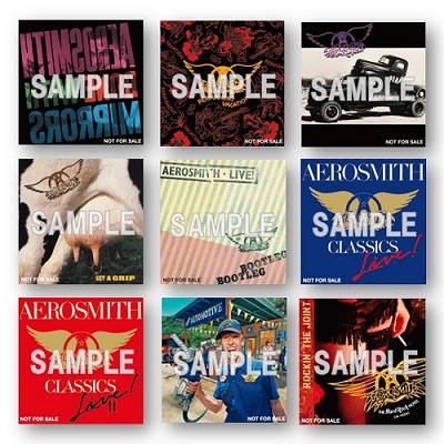 Aerosmith（エアロスミス）紙ジャケットコレクション第4弾 初の紙