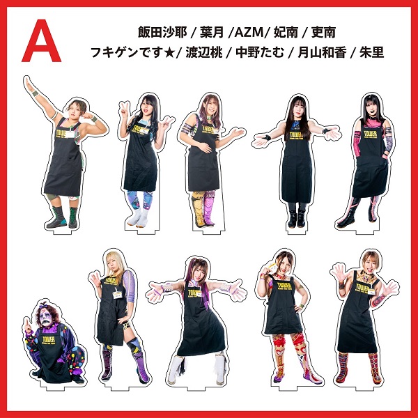 STARDOM POP UP TOUR in TOWER RECORDS 2023」で販売されていたグッズ