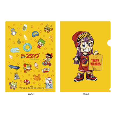 Dr.スランプ アラレちゃん × TOWER RECORDS CAFEコラボグッズ発売