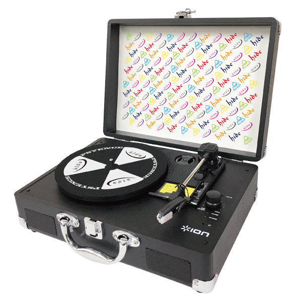 ION×hide 特製ポータブル・レコードプレーヤー発売決定 - TOWER