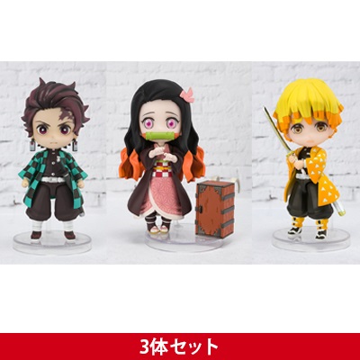 鬼滅の刃｜「Figuarts mini」から、竈門炭治郎・竈門禰豆子・我妻善逸