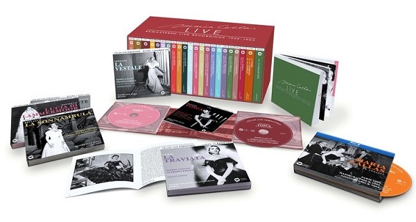 マリア・カラス『ザ・ライヴ・レコーディングズ』(2017リマスター