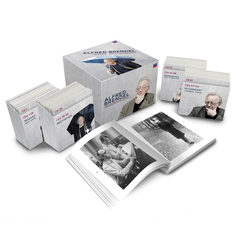 アルフレート・ブレンデル『フィリップス録音全集』114枚組～85歳記念