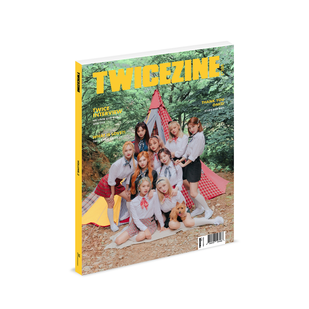 TWICE｜デビュー5周年を記念したフォトブック「TWICEZINE Vol.2」が10