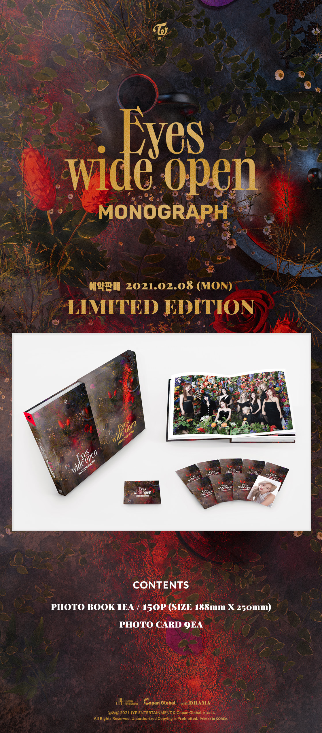 TWICE｜2ndフルアルバムの制作過程を綴ったフォトブック「MONOGRAPH