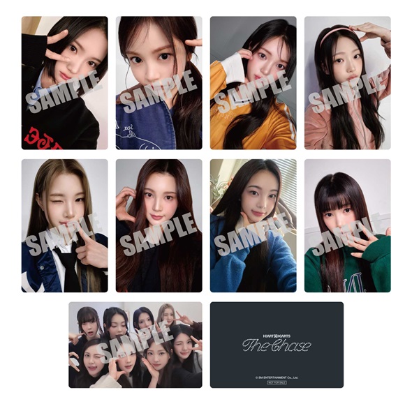 Hearts2Hearts The 1st Single『The Chase』日本オリジナル特典付き