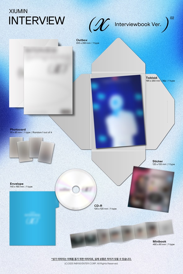 XIUMIN (シウミン/EXO) セカンドミニアルバム『Interview X』2025年3月