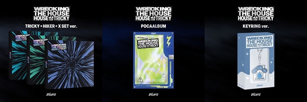 xikers 韓国6枚目ミニアルバム『HOUSE OF TRICKY : WRECKING THE HOUSE