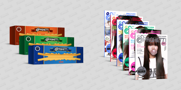 LE SSERAFIM SPAGHETTI ユニバ ラキドロ 25枚 2回目 LE SSERAFIM