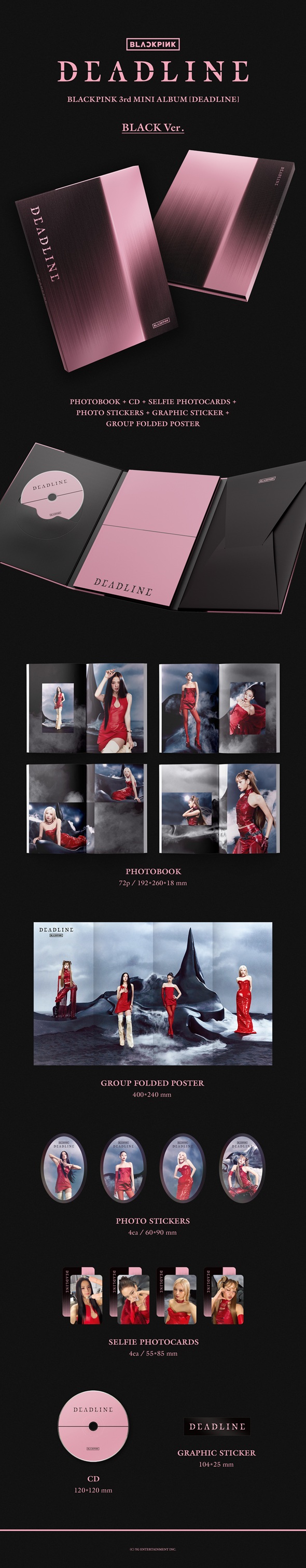 BLACKPINK 3rd MINI ALBUM [DEADLINE]限定特典付きで2026年2月28日発売