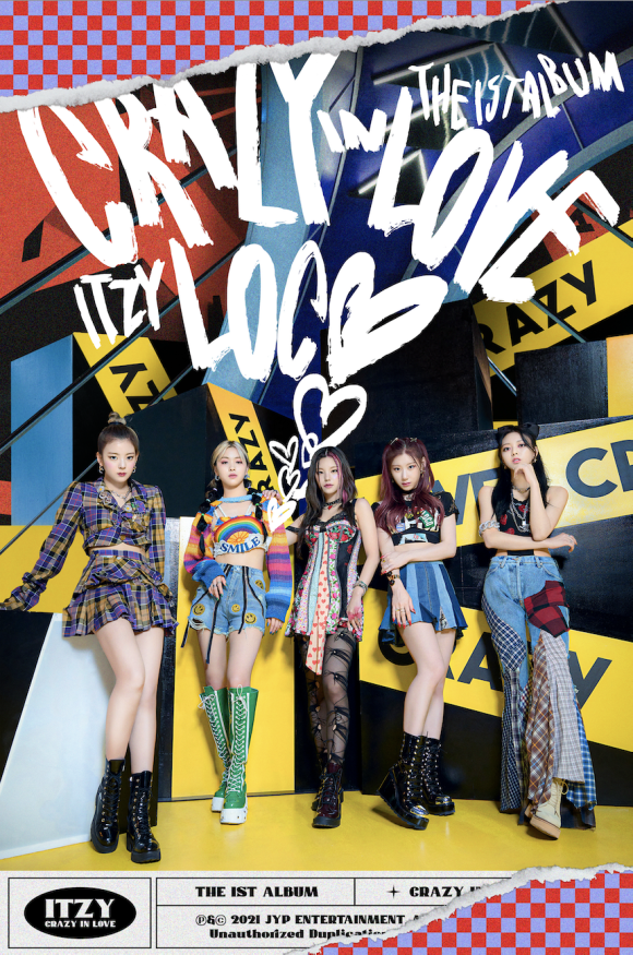 ITZY｜1st Full Album 『CRAZY IN LOVE』 タワーレコード限定特典決定
