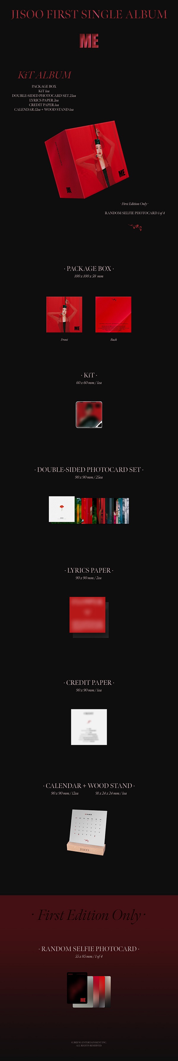 JISOO (ジス / BLACKPINK)｜ファーストシングル『ME』で待望のソロ