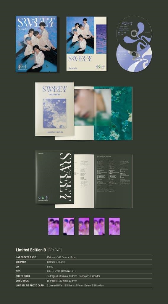 TOMORROW X TOGETHER｜日本セカンドアルバム『SWEET』7月5日発売