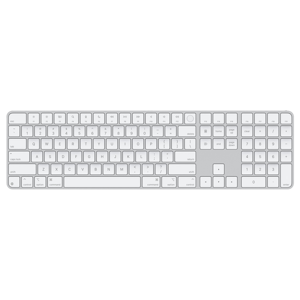 Appleシリコン搭載Macモデル用Touch ID搭載Magic Keyboard（テンキー