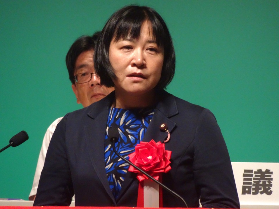 自治労第99回定期大会にて、野田代表があいさつ - 立憲民主党